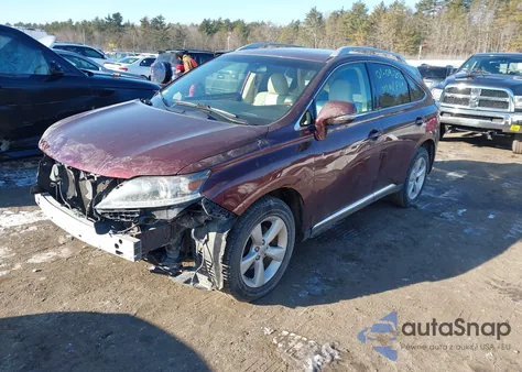 2013 Lexus Rx 350 z USA, uszkodzony, nr VIN 2T2BK1BAXDC216430